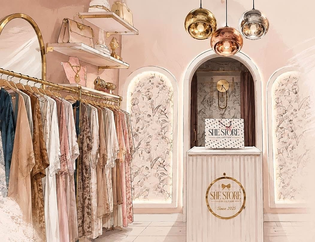 Intérieur de la boutique She Store Collection
